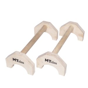 Dominate MTIDEA WOODEN PARALLETTES