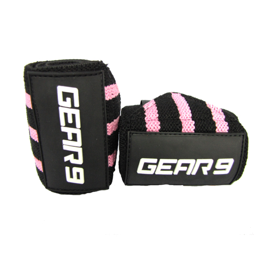 Gear 9 Wrist Wraps Pink